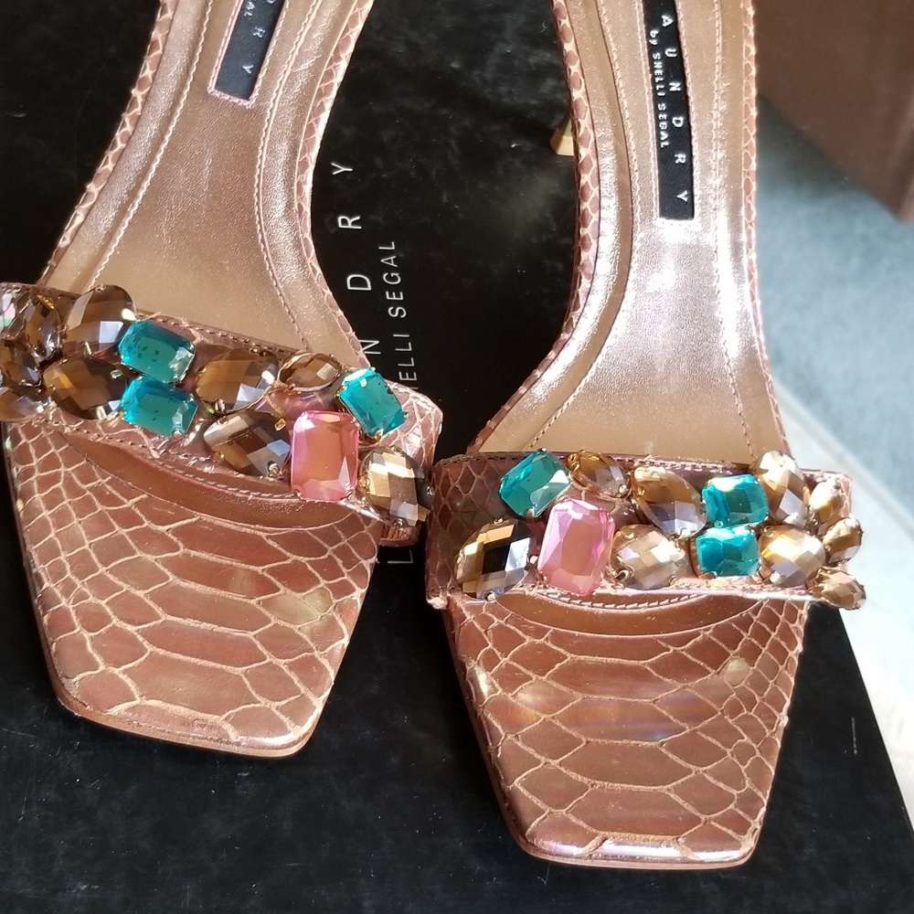 Jeweled Mule Sandal

By Shelli Segal
